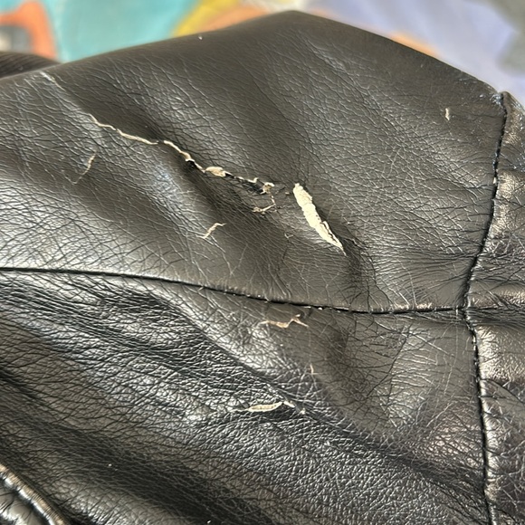 Free people‎ bomber jacket size 8. Fixer upper.  Needs to be restored. - Picture 7 of 8